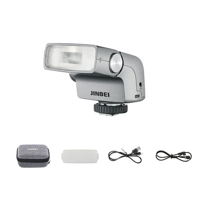 Flash rétro JINBEI HI-5 GN16 Speedlite 6000 ± 200K, 7 recycleurs, universel pour canon, Nikon, Sony, Fuji