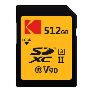 Carte mémoire SD Kodak SDHC 32 Go 64 Go 128 Go 256 Go 512 Go V30 V90 prise en charge de l'appareil photo