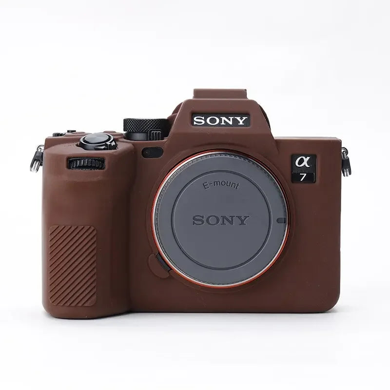 Housse silicone de protection anti-choc pour Sony A7 IV A7IV A7M4