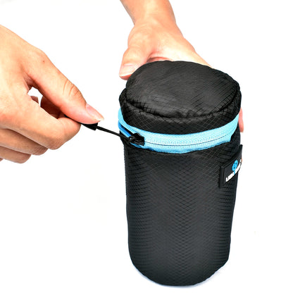 Housse pour objectif Lightdow étanche, souple et anti-choc S, M, L, XL canon nikon sony fuji ...