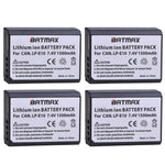 Batterie + chargeur double LP-E10 LP E10 LPE10 pour Canon EOS 1100D 1200D 1300D Kiss X50 X70 X80 Rebel T3 T5 T6...