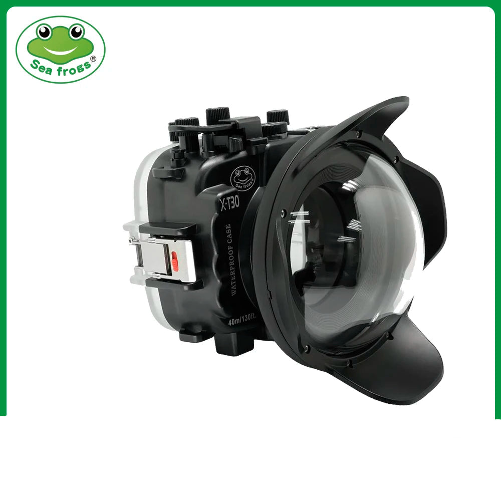 SeaFrogs Waterproof Housing with Dome Port for Fujifilm X-T30 40m 