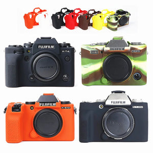Housse silicone de protection anti-choc pour Fujifilm X-S10 XS10 X100V X-T200 X-T100 XT200 XT4 X-T4 X-T3 X-T30 XT30 X-A7 XA7 X-T20 X-T10 XT100