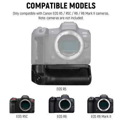 Grip NEEWER BG-R10 pour Canon EOS R5 R5C R6 R6 Mark II haute qualité