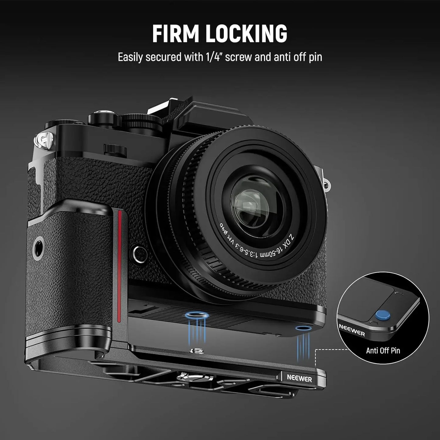 Grip NEEWER Pour Nikon Zfc poignée en forme de L Ultra mince haute qualité