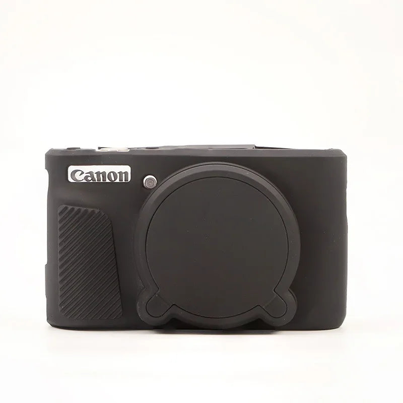 Housse de protection en silicone anti-choc pour Canon PowerShot SX740 / SX730