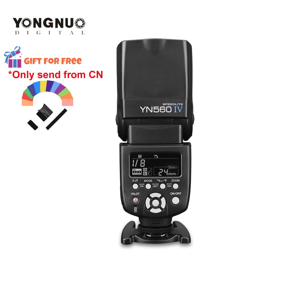 Flash Speedlite yongnuo YN560 IV 2.4G Wireless pour Nikon Canon