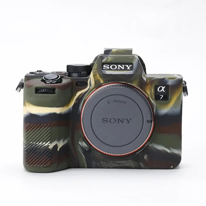 Housse silicone de protection anti-choc pour Sony A7 IV A7IV A7M4