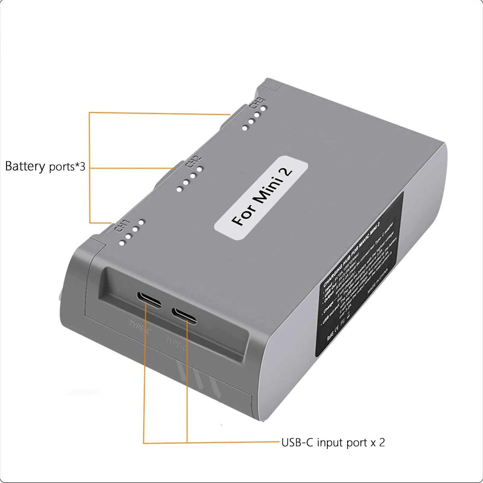 Batterie + chargeur Probty pour drone DJI Mavic Mini 2, Mini SE, Mini 4K, Mini 2 SE