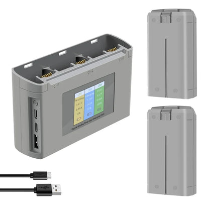 Batteries intelligente 2400mAh et chargeur pour drone Dji MINI 2SE 4K SE