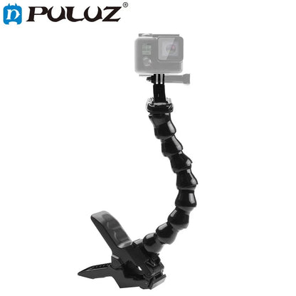 Bras Flexible Puluz pour GoPro HERO 12, 11, 10, 9, 8, 7, DJI Osmo Action Xiaoyi, Autres caméras d'action...
