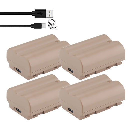 Batterie W235 NP-W235 2880 mAh avec port de type C Pour Fujifilm X-T4 X-T5 GFX 100S, GFX 50S II