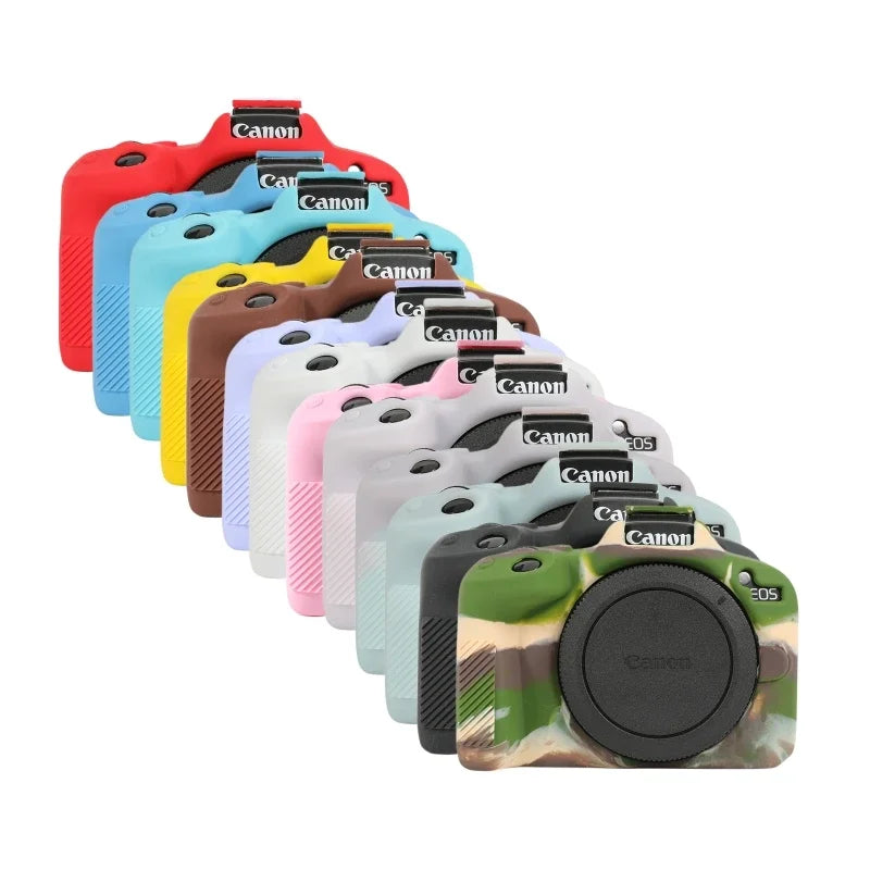 Housse silicone de protection anti-choc pour Canon EOS R50