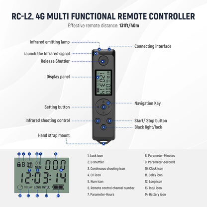 Grip NEEWER MB-N11 + télécommande 2.4G pour appareil photo Nikon Z6 II et Z7 II et EN-EL15c/ EN-EL15b/ EN-EL15 haute qualité