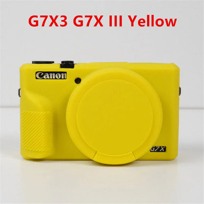 Housse silicone de protection anti-choc pour Canon G7X Mark II III G7XII G7X2 G7XIII G7X3
