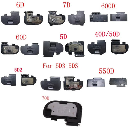 Couvercle de porte de batterie pour canon 550D 600D 5D 5DII 5DIII 5DS 6D 7D 40D 50D 60D 70D
