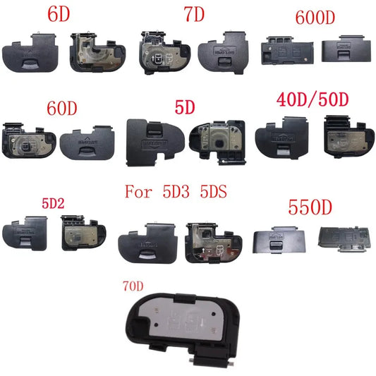 Couvercle de porte de batterie pour canon 550D 600D 5D 5DII 5DIII 5DS 6D 7D 40D 50D 60D 70D