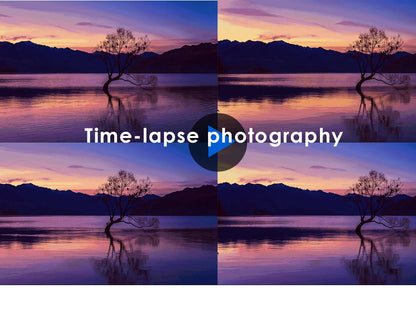 Intervallomètre minuterie déclencheur télécommande AODELAN pour Canon Nikon Sony Panasonic Olympus Fujifilm