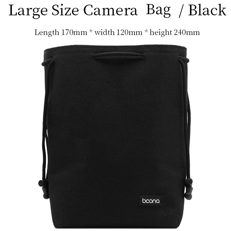 Housse pour objectif, appareil photo BOONA étanche pour Nikon, canon, Sony, fuji ...