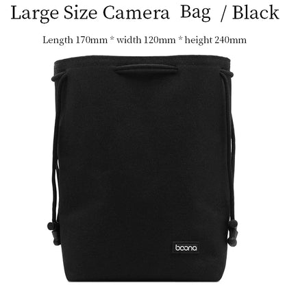 Housse pour objectif, appareil photo BOONA étanche pour Nikon, canon, Sony, fuji ...