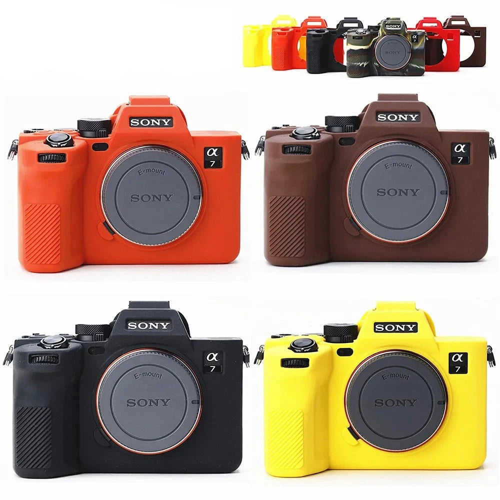 Housse silicone de protection anti-choc pour Sony A7 IV