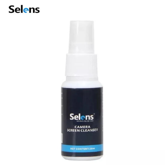 Solution de nettoyage d'objectif Selens 30 ml pour objectif et écran LCD