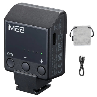 Mini Flash Godox iM30 iM20 pour Canon Fuji f1-230 Sony zv1 zve10 Ricoh gr3 Nikon Panasonic Olympus Pentax...