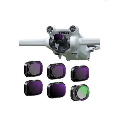 Ensemble de filtres ND NEEWER compatibles avec DJI Mini 3/Mini 3 Pro, paquet de 6, filtre à densité neutre