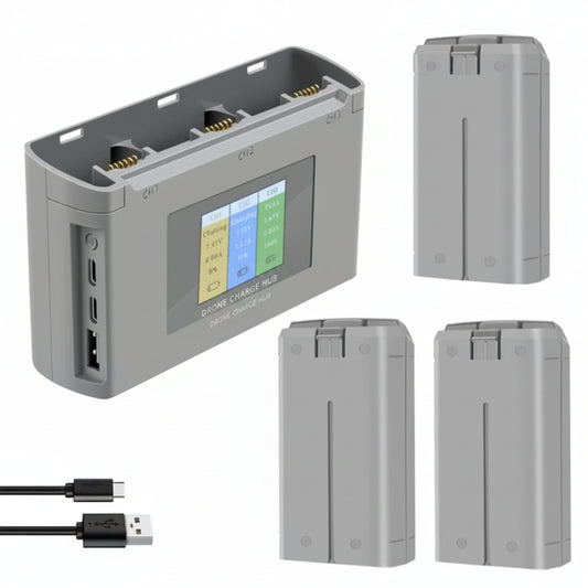 Batteries intelligente 2400mAh et chargeur pour drone Dji MINI 2SE 4K SE