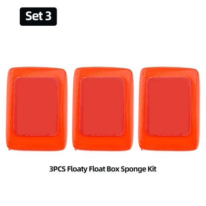 Boîte flotteur avec adhésif pour GoPro Hero 13 12 11 10 9 8 7 6 5 DJI Action 5 4 3 Insta360 X4 X3 AKASO SJCAM EKEN