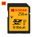 Carte mémoire SD Kodak SDHC 32 Go 64 Go 128 Go 256 Go 512 Go V30 V90 prise en charge de l'appareil photo
