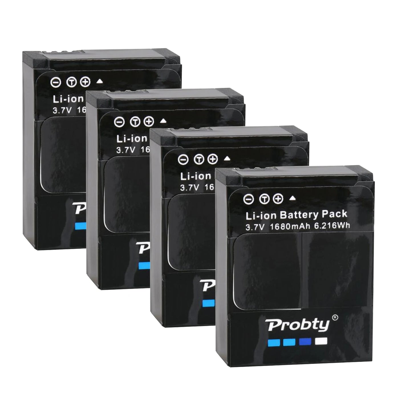 Batterie probty pour GoPro Hero3 Hero 3 + chargeur double