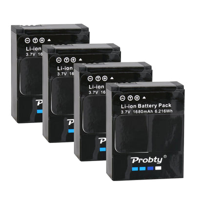 Batterie probty pour GoPro Hero3 Hero 3 + chargeur double