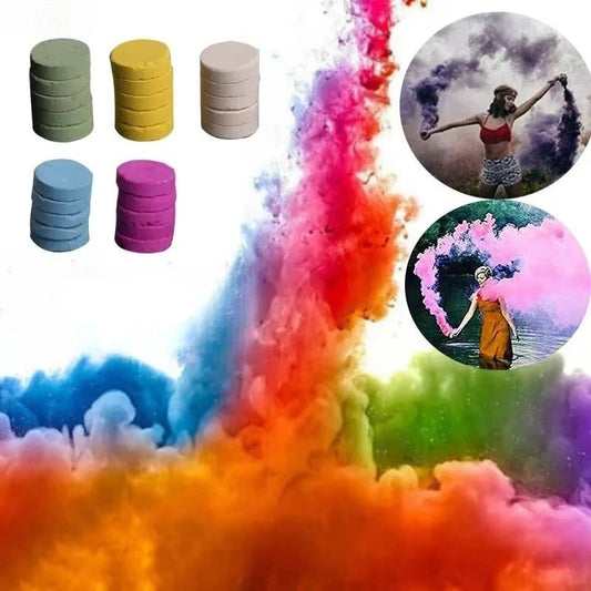 Fumigène couleur professionnel par lot de 5