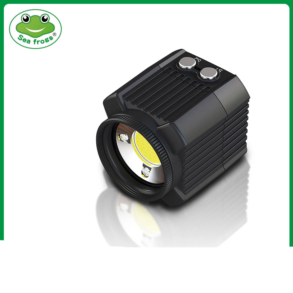 Eclairage LED Seafrogs SL-19 60 mètres Étanche 2000LM Pour Caméra et Téléphone...