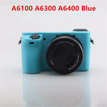 Housse en silicone pour Sony Alpha A6700 A6500 A6400 A6300 A6100 A6000