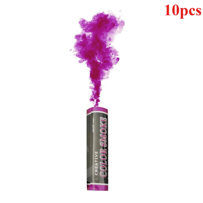 Fumigène coloré professionnel 3/5/10 pièces pour mariage anniversaire effet photographie durée 1 min