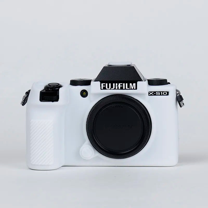 Housse silicone de protection anti-choc pour Fujifilm X-S10 XS10 X100V X-T200 X-T100 XT200 XT4 X-T4 X-T3 X-T30 XT30 X-A7 XA7 X-T20 X-T10 XT100