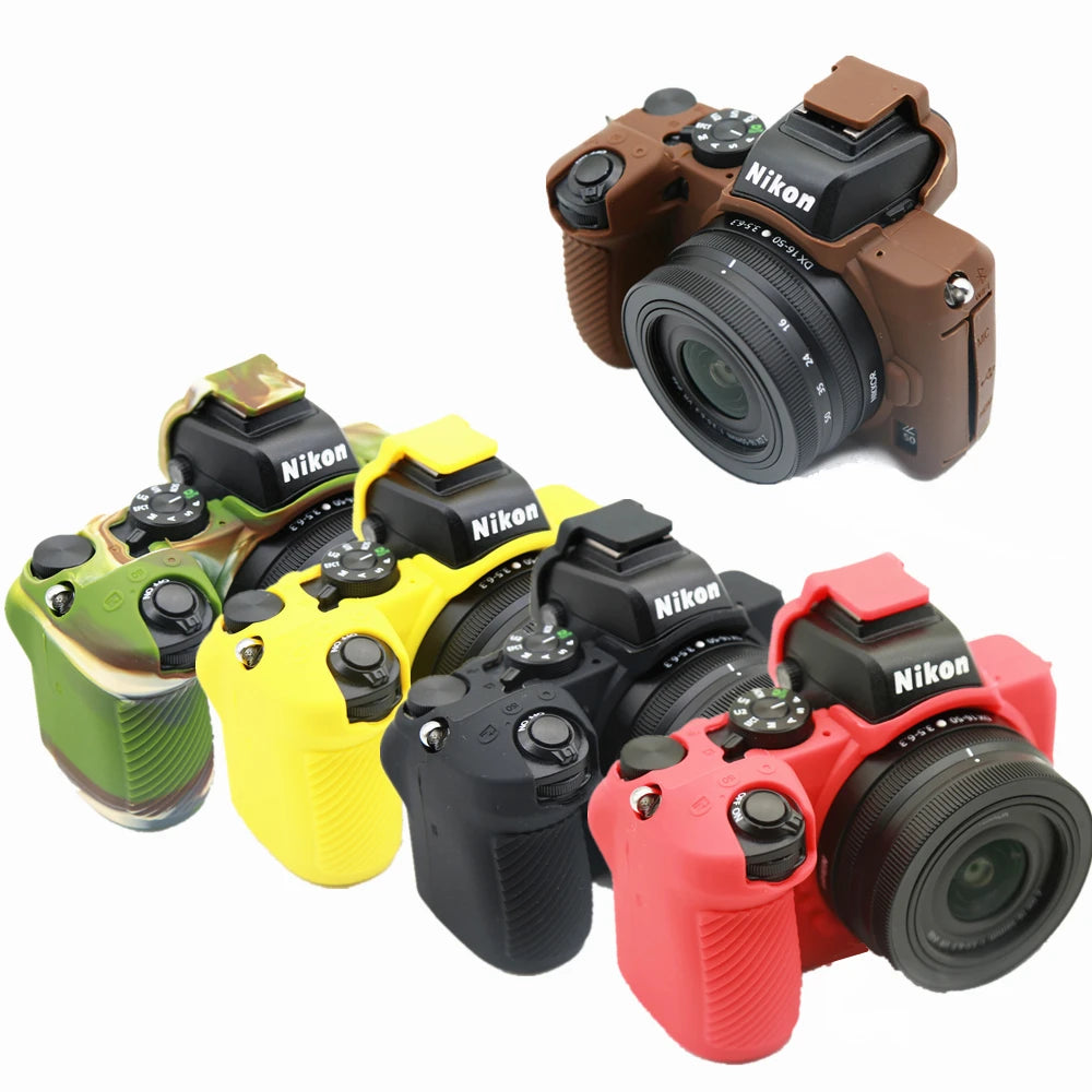 Housse silicone de protection anti-choc pour Nikon Z 50 Z50