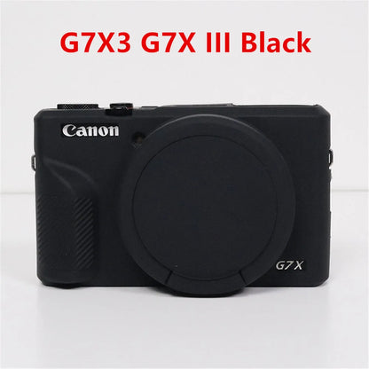 Housse silicone de protection anti-choc pour Canon G7X Mark II III G7XII G7X2 G7XIII G7X3