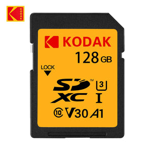 Carte mémoire SD Kodak SDHC 32 Go 64 Go 128 Go 256 Go 512 Go V30 V90 prise en charge de l'appareil photo