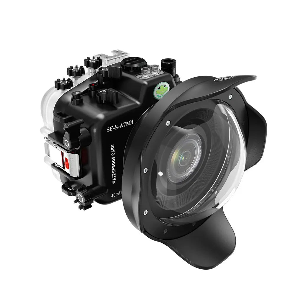 Caisson étanche Seafrogs 40M avec Port dôme en plastique/verre pour Sony A7M4