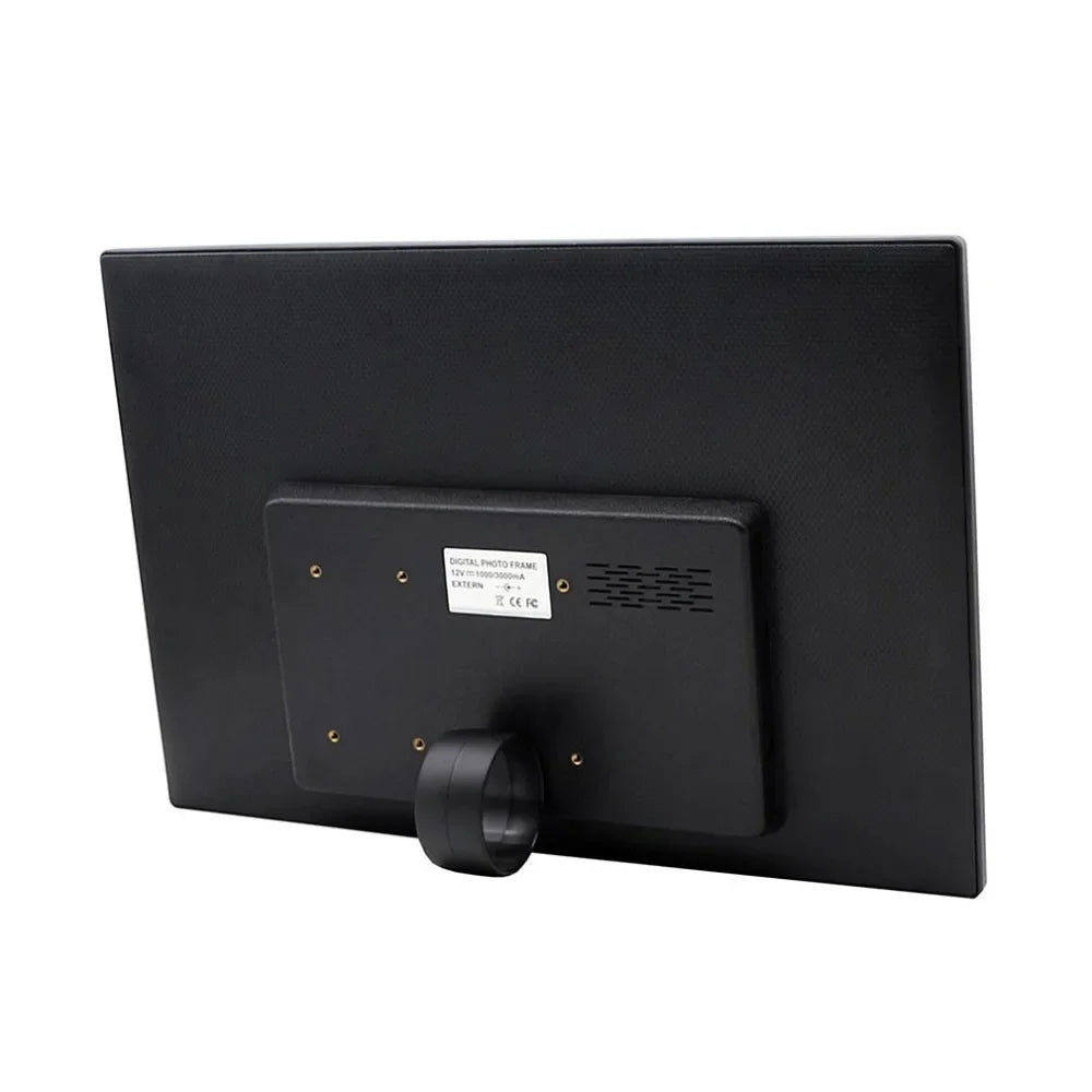 Cadre Photo Numérique à Bouton Tactile de 17 Pouces, Album Électronique HDMI HD, Affichage Mural, Machine de Publicité Vidéo, Lecteur Vidéo