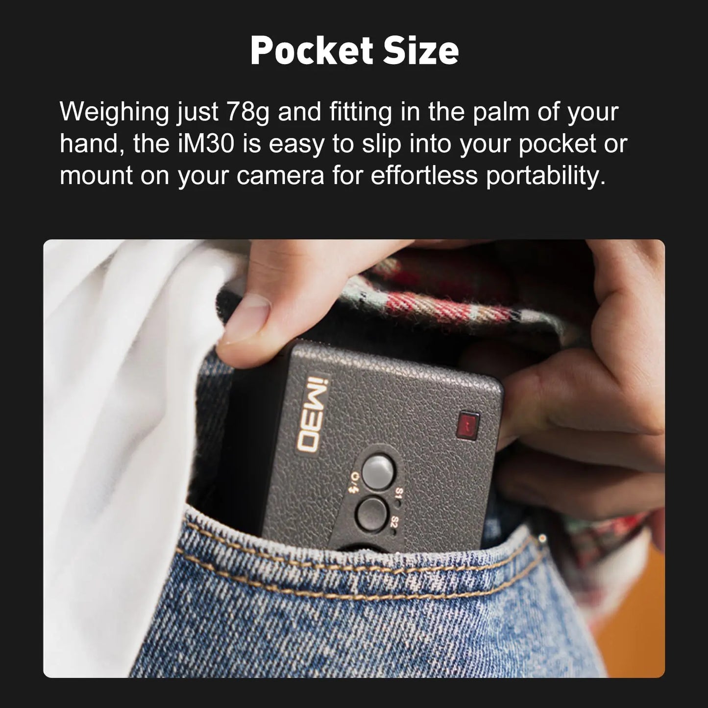 Mini Flash Godox iM30 iM20 pour Canon Fuji f1-230 Sony zv1 zve10 Ricoh gr3 Nikon Panasonic Olympus Pentax...