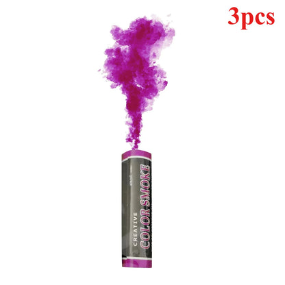 Fumigène coloré professionnel 3/5/10 pièces pour mariage anniversaire effet photographie durée 1 min