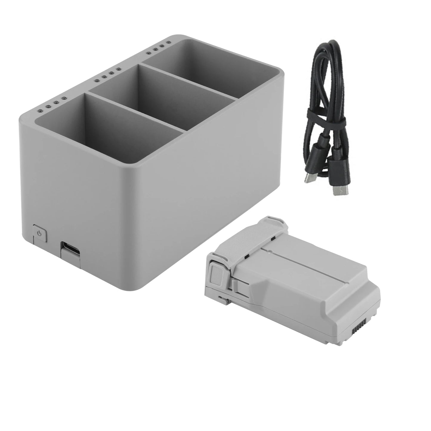Batterie intelligente Probty + chargeur Hub pour Drone Dji Mini 4 Pro/Mini 3, Mini 3 pro, Plus
