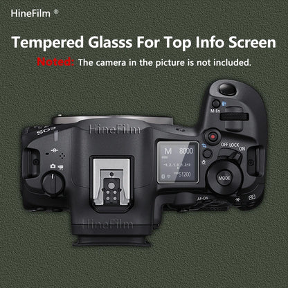 Film de verre pour Canon EOS R5 Mark ii, dureté 9H, verre trempé, écran LCD + protecteur d'écran