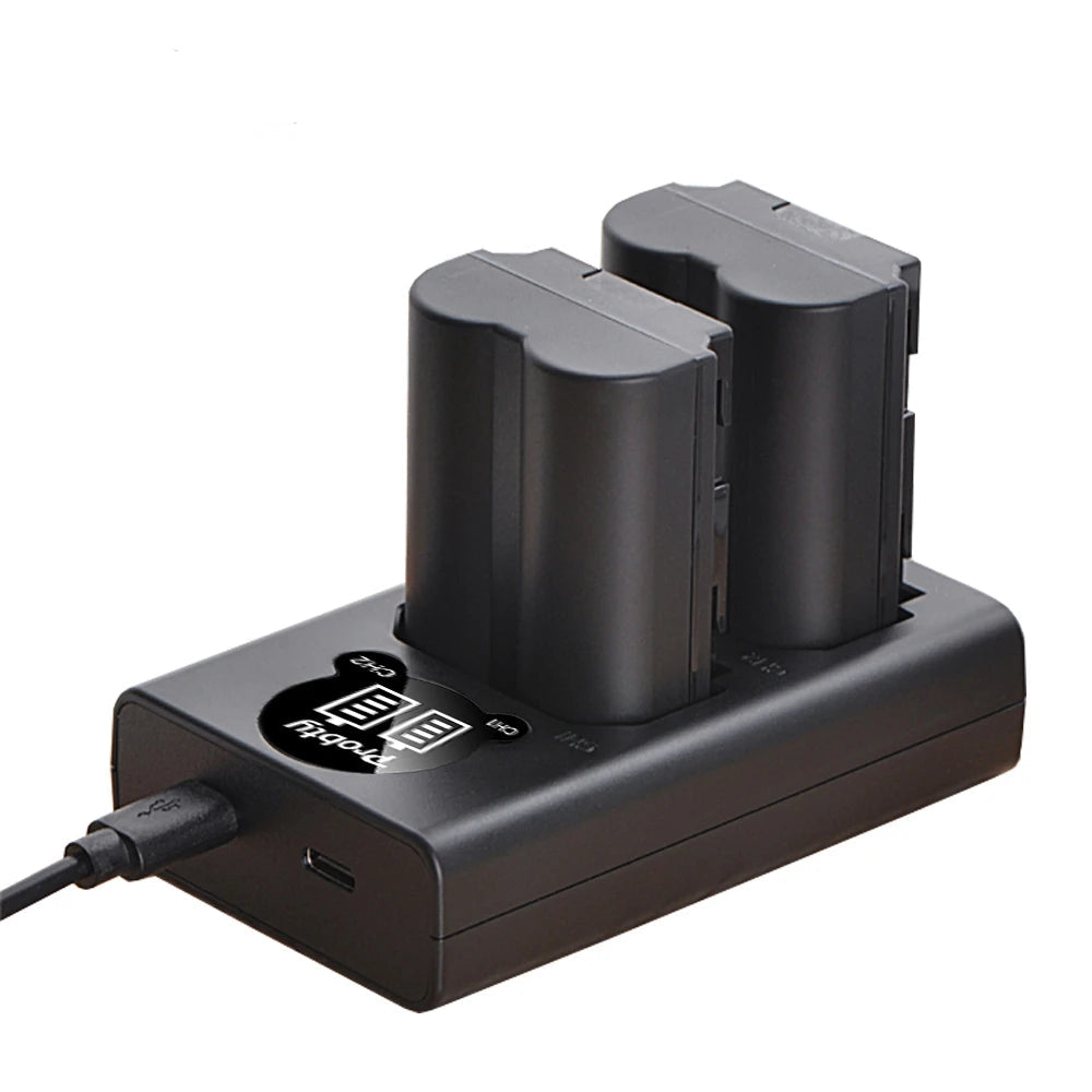Batterie Probty 2600mAh NP-W235 NP W235 + chargeur double pour Fujifilm X-T5 X-T4 GFX 100S X-H2S GFX 50S II VG-XT4 Grip