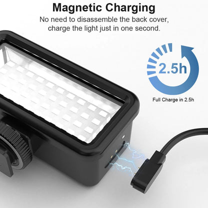 Waterproof Led Video Diving Light, 40M Underwater Lamp for GoPro 13 12 11 10 Sjcam Yi DJI Osmo Action Camera