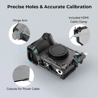 Cage SmallRig 4183 pour Sony FX30/FX3, Kit de plate-forme de caméra avec serre-câble, Rail NATO, accessoires pour micro et lumière